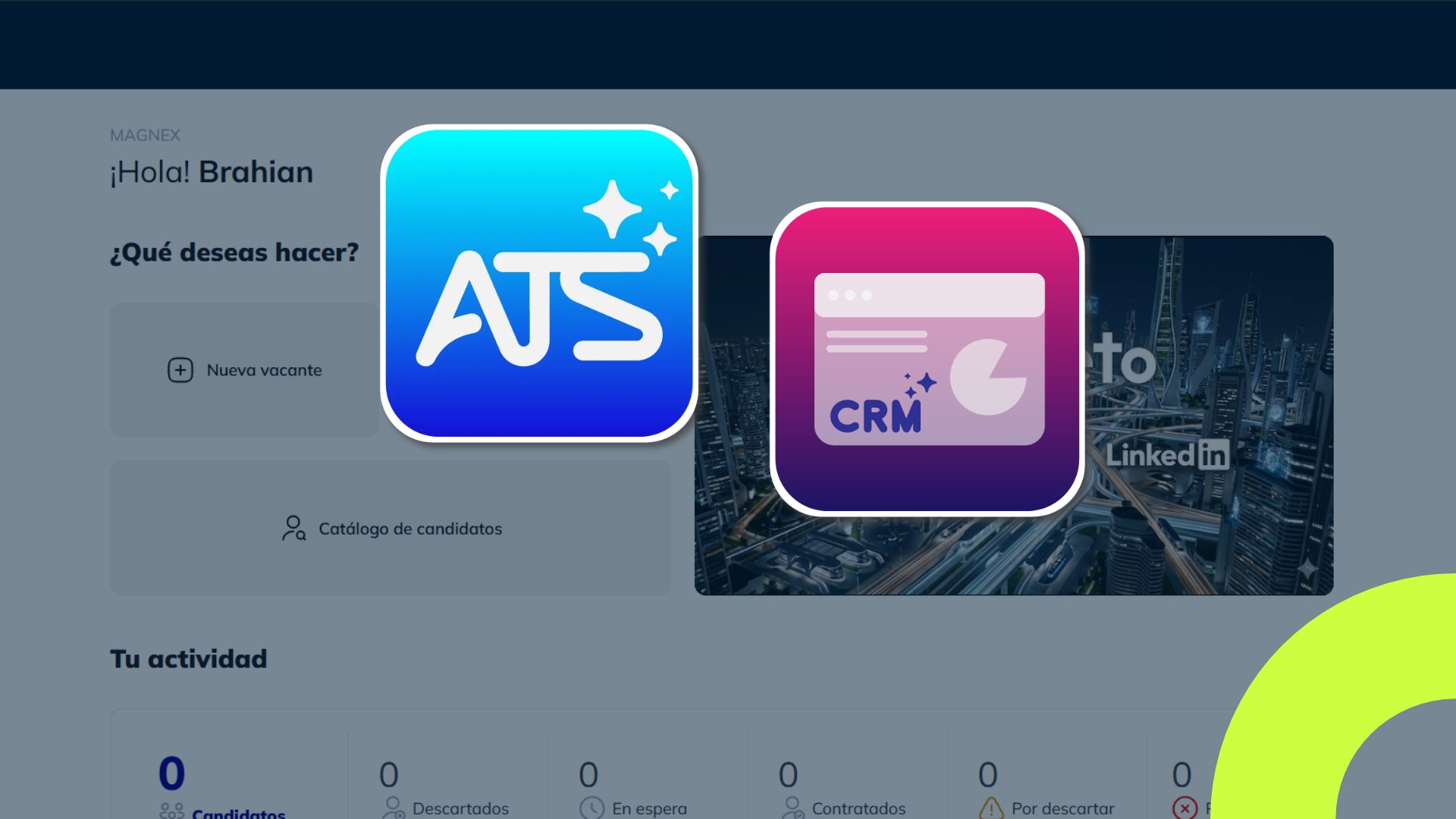 ATS y CRM de talentos con IA